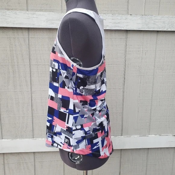 FILA Sport Vibrant Abstract Athletic Tank - Picture 3 of 5